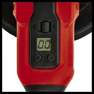 Lëmues disk me bateri Einhell CE-CP 18/180 Li E-Solo, 18V, 500-3000 RPM, brushless, zi/kuq