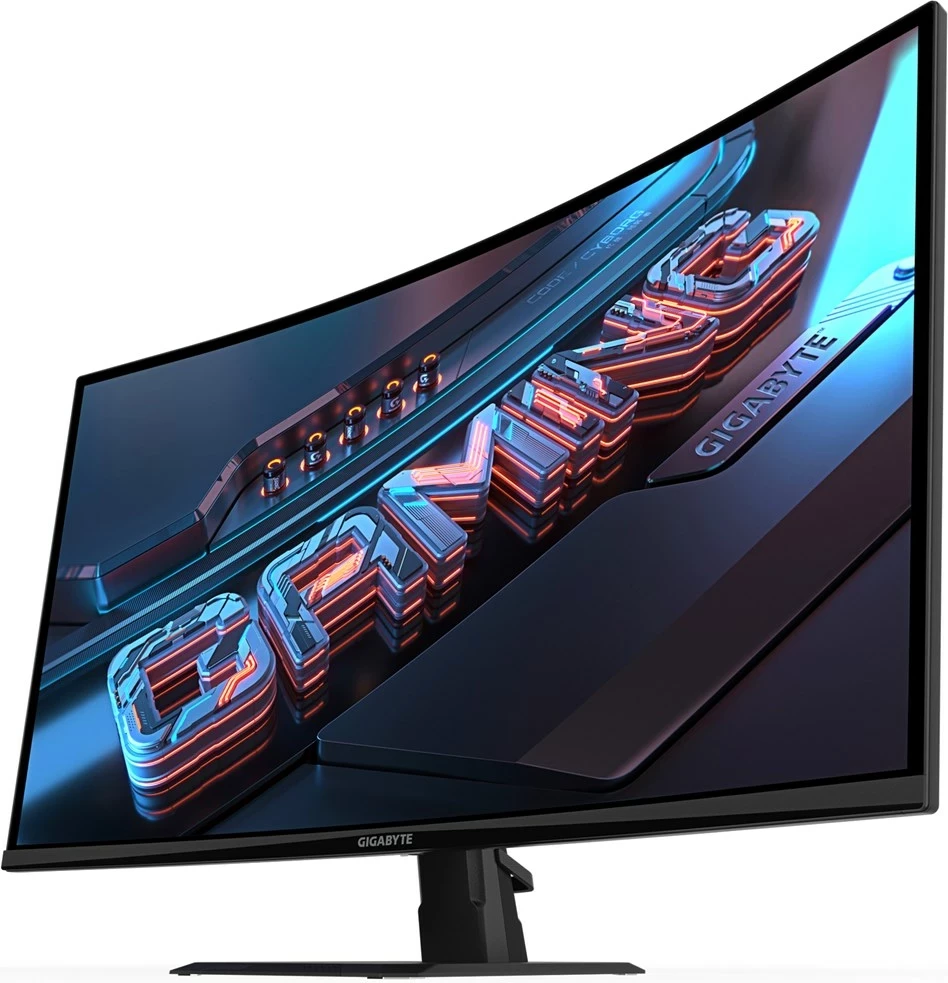 Monitor gaming Gigabyte GS32QCA, 31.5", Quad HD, 180 Hz, LED, i zi