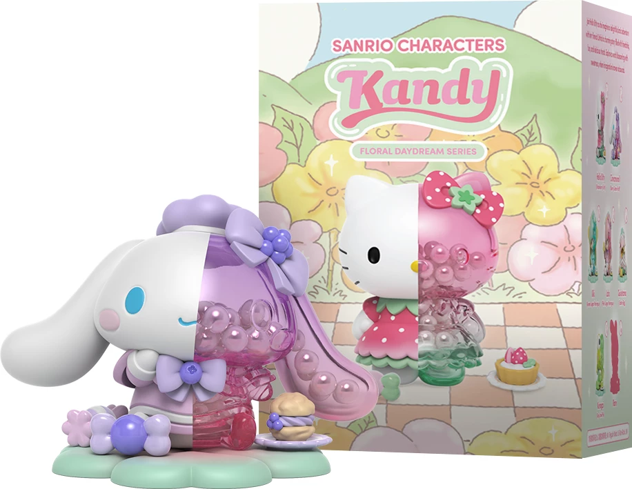 Figurinë koleksionuese Mighty Jaxx Kandy: Sanrio Floral Daydream Series, blind box (figurë e rastësishme)