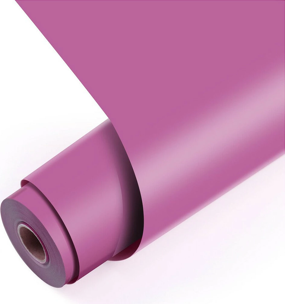 Folie vinili ngjitëse permanente LOKLiK, mat, 30.5 x 180 cm, fuchsia
