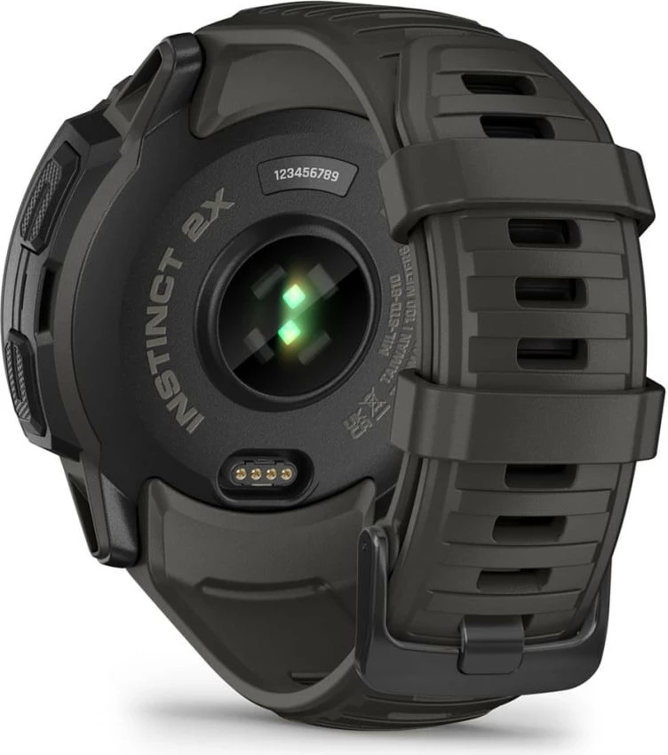 Smartwatch Garmin Instinct 2X Solar, GPS, 150 orë bateri, grafit