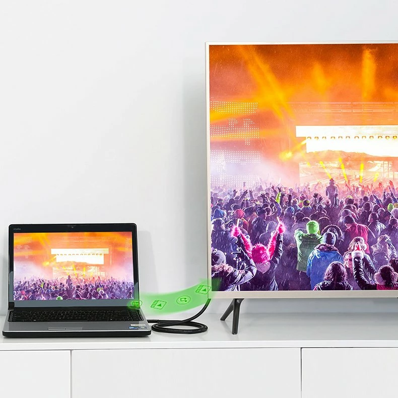 Kabllo HDMI në micro HDMI Ugreen 30102, 1.5m, 4K 60Hz, e zezë