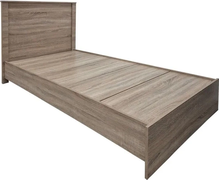 Krevat me dyshek Athos-Dreamer, ngjyrë sonoma, 90x190cm