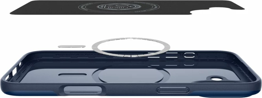 Mbështjellës Spigen Thin Fit MagSafe për iPhone 16, Kaltër