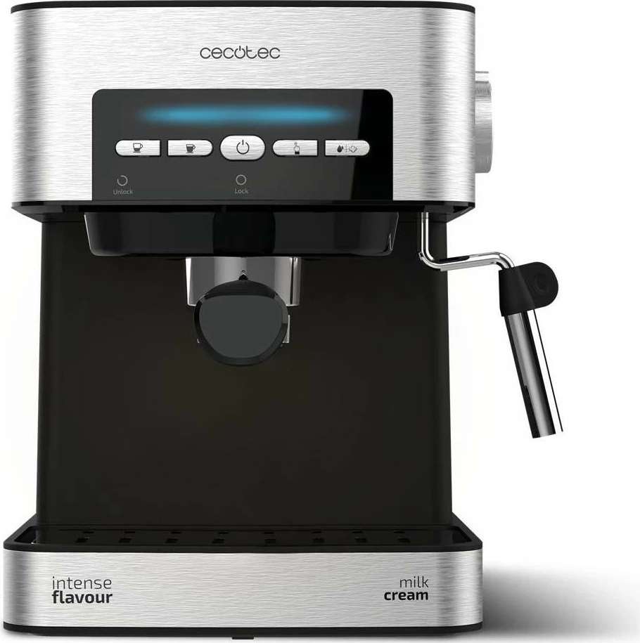 Aparat kafeje Cecotec Power Espresso 20 Matic, automatik, 20 bar, argjendtë
