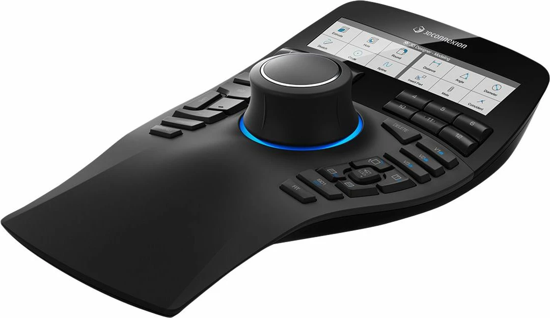 Maus 3Dconnexion SpaceMouse Enterprise 3DX-700056, 6DoF, 31 butona, USB, e zezë