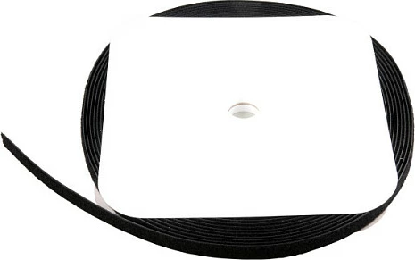 Shirit Velcro për kabllo EFB Elektronik 20mm, 25m, i zi