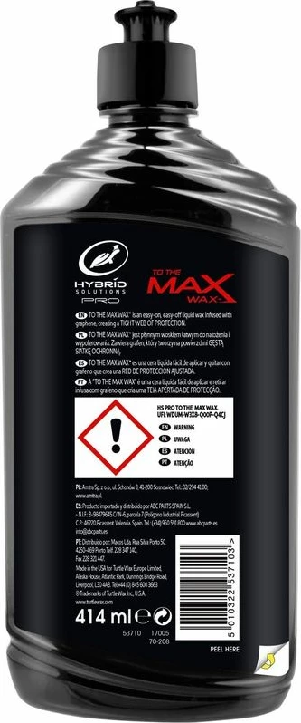 Polir Profesional Hs Max Wax 414ml