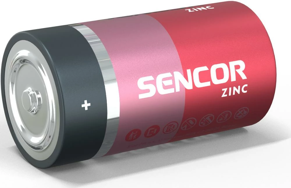 Bateri Sencor SBA R20 2BP D Zn, 2 copë