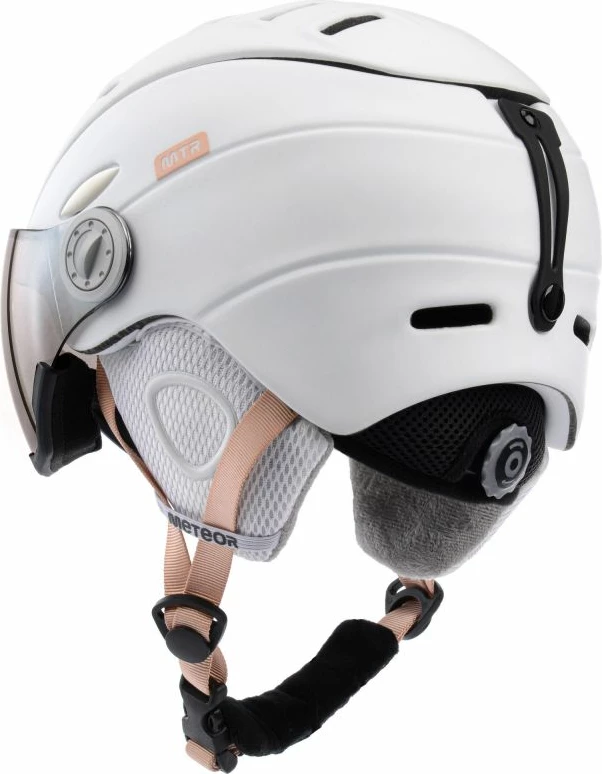 Helmetë skijimi Meteor Holo XL, e bardhë [Madhësia: Standarde]