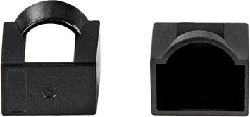 Kapak mbrojtës pluhuri RJ45 LogiLink, 50 copë, i zi