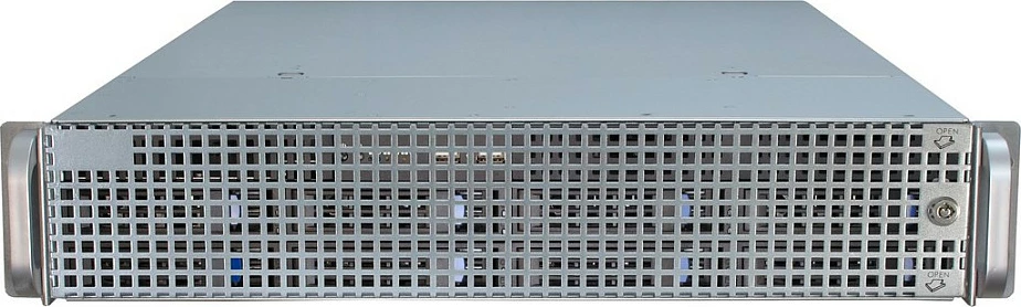 Kasë serveri Inter-Tech IPC 2U-2408, Rack 19", 2U, Hot-swap, 10x 2.5" + 2x 3.5", e zezë/inox
