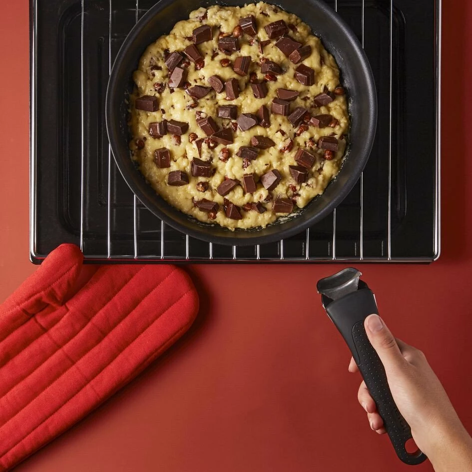 Tigan, Tefal Ingenio Unlimited L7630632, 28 cm, veshje titanium, zi