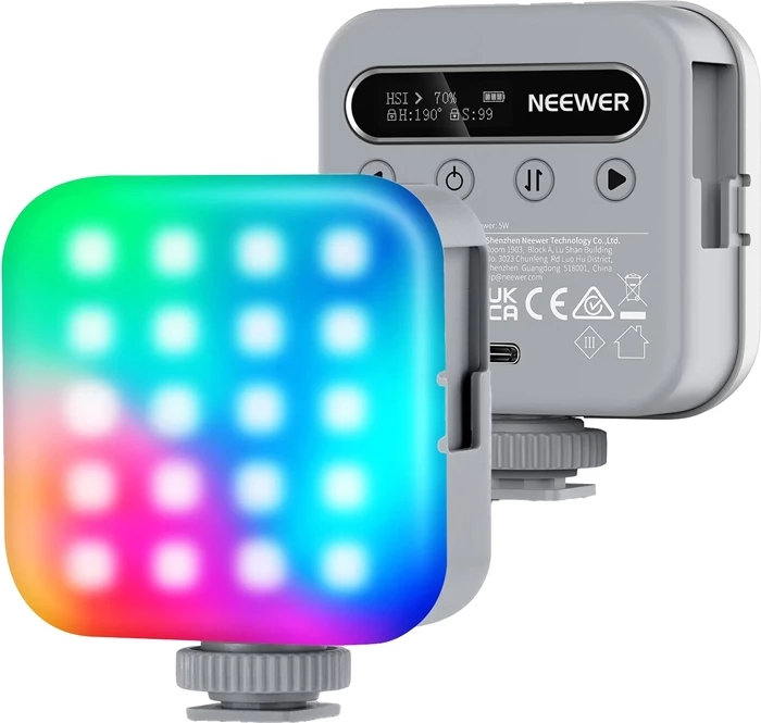 Dritë video magnetike RGB Neewer BL60C