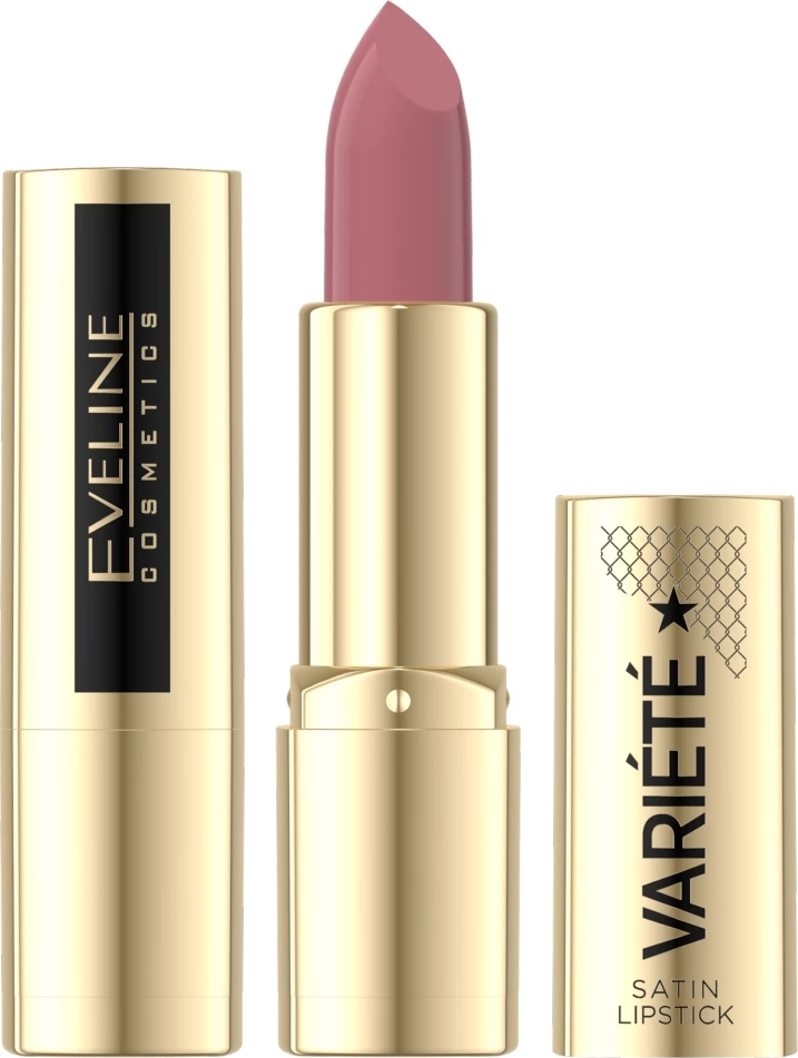 Buzëkuq për femra Eveline Cosmetics Variety Satin Lipstick Stick 02, 4g