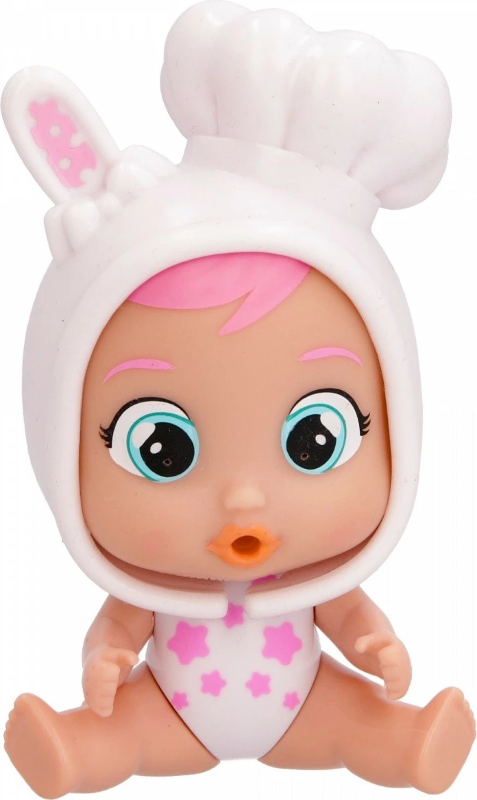 Kukull Cry Babies Magic Tears Di Stars Talent Coney, Tm Toys, plastikë, me aksesorë, rozë/bardhë