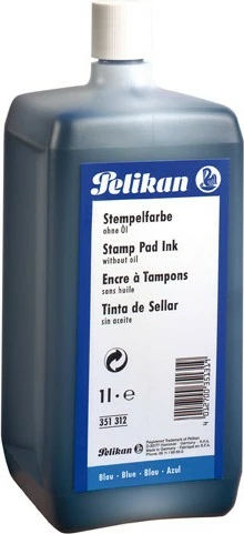 Shishe bojë Pelikan 351312, 1000 ml, kaltër