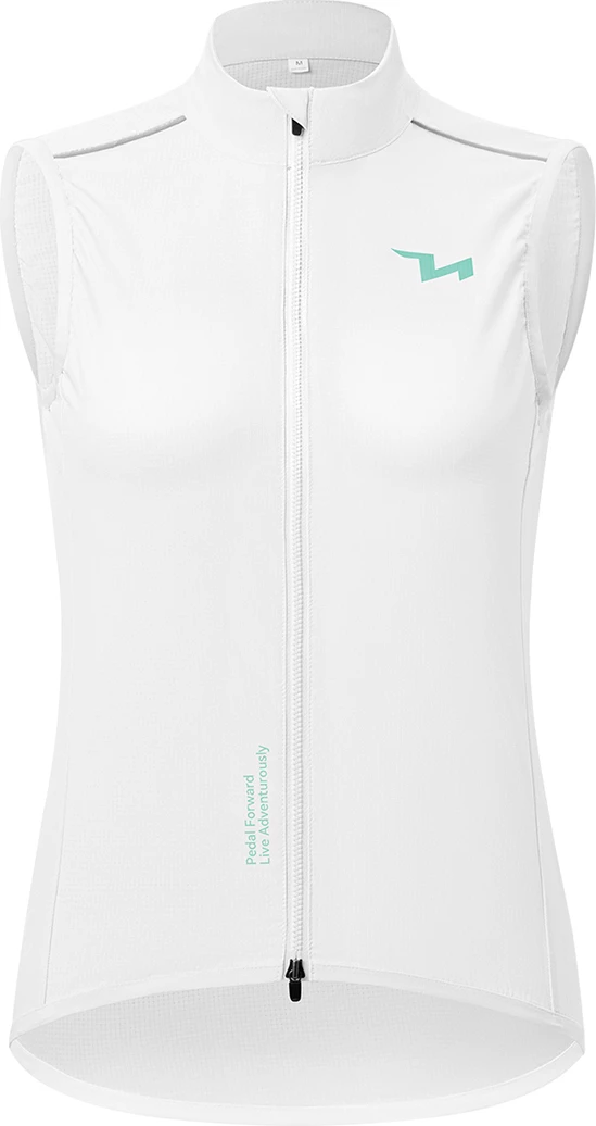 Jelek çiklizmi për femra Rockbros MJ008 TVI, windproof, madhësia L, i bardhë