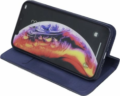 Mbështjellës flip ONASI Moon për Xiaomi Mi 10T Lite, me magnet, vend për kartelë, kaltër