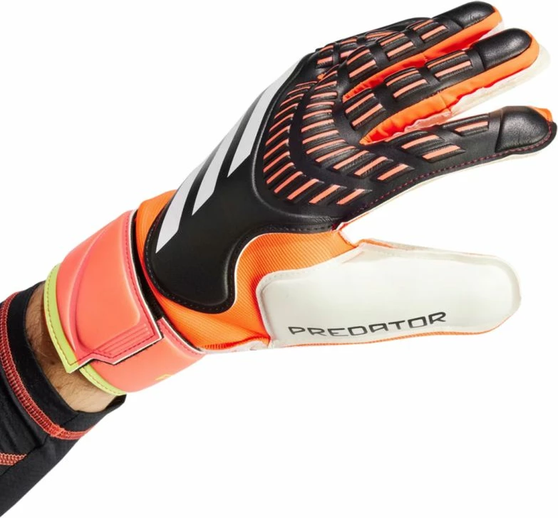 Doreza portieri adidas Predator për meshkuj, të bardha dhe të zeza [Madhësia: 7.5]