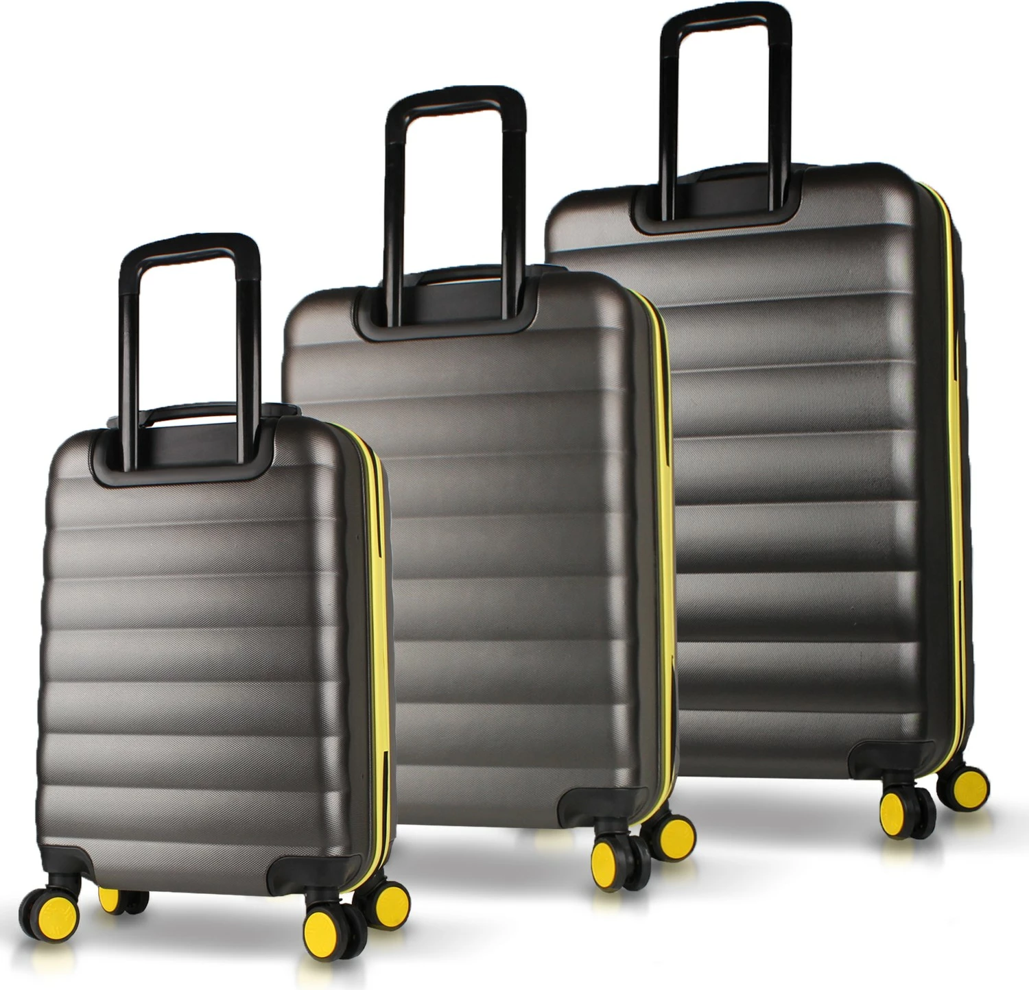 Set valixhesh (3 copë), Zoozie Bags, 6452, ngjyrë antracit