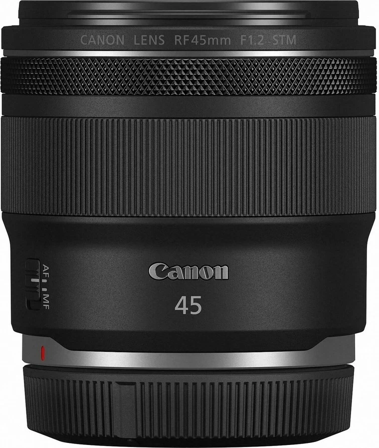 Lentë prime Canon RF 85mm F1.2 STM, e zezë