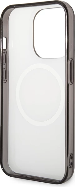 Mbështjellës Ferrari Combi MagSafe për iPhone 14 Pro Max 6.7", i zi