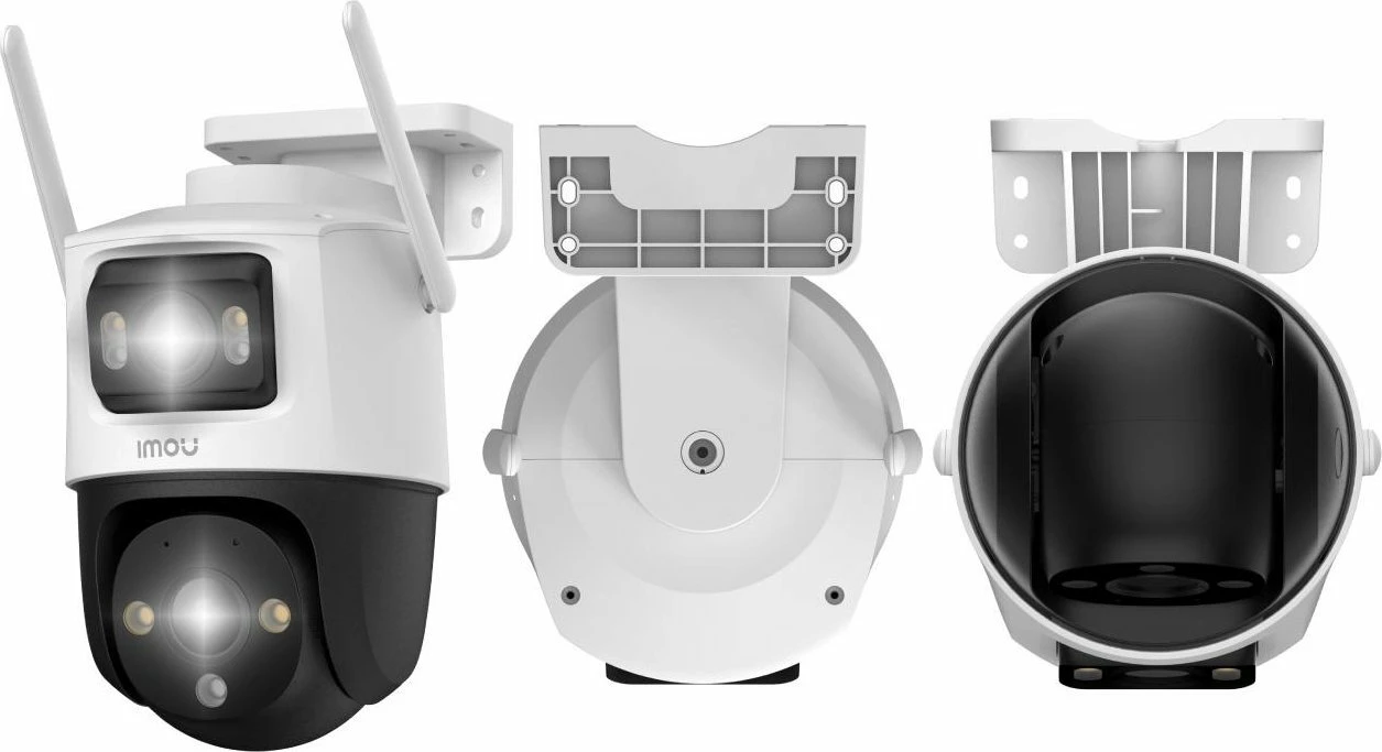 Kamerë IP IMOU Cruiser Dual 10MP (5MP+5MP), Wi‑Fi, IP66, MicroSD, e bardhë