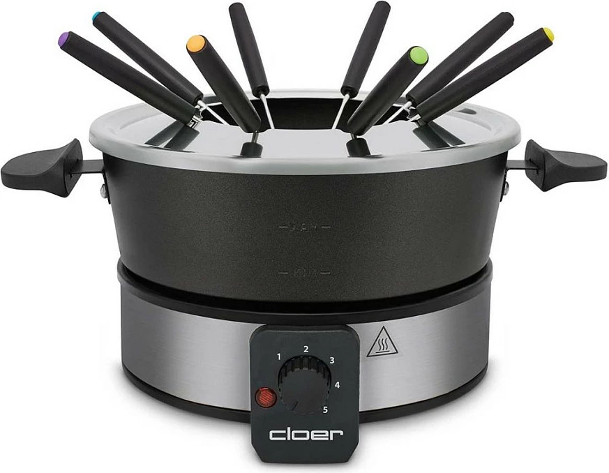 Set fondue elektrik Cloer 6679, 1000W, i zi