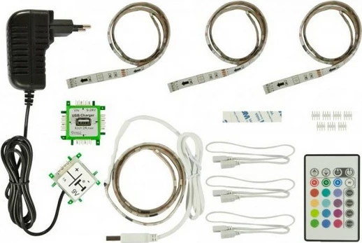 Set dritash RGB ALLNET Brick’R’knowledge, me ngjyra të ndryshme