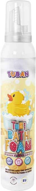 Set shkumë për banjë TUBAN Tubi Bath Foam, 200 ml, 15 copë, Mix ngjyrash