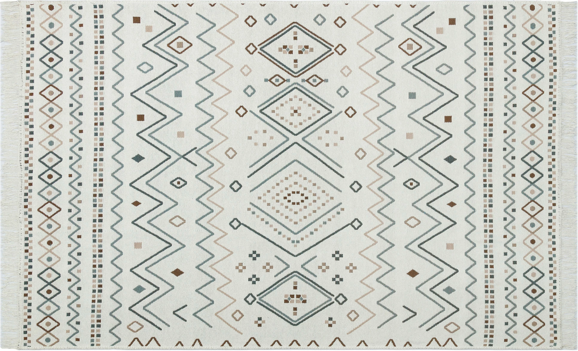 Qilim Conceptum Hypnose, 80x150cm, bezhë, kaltër, mink
