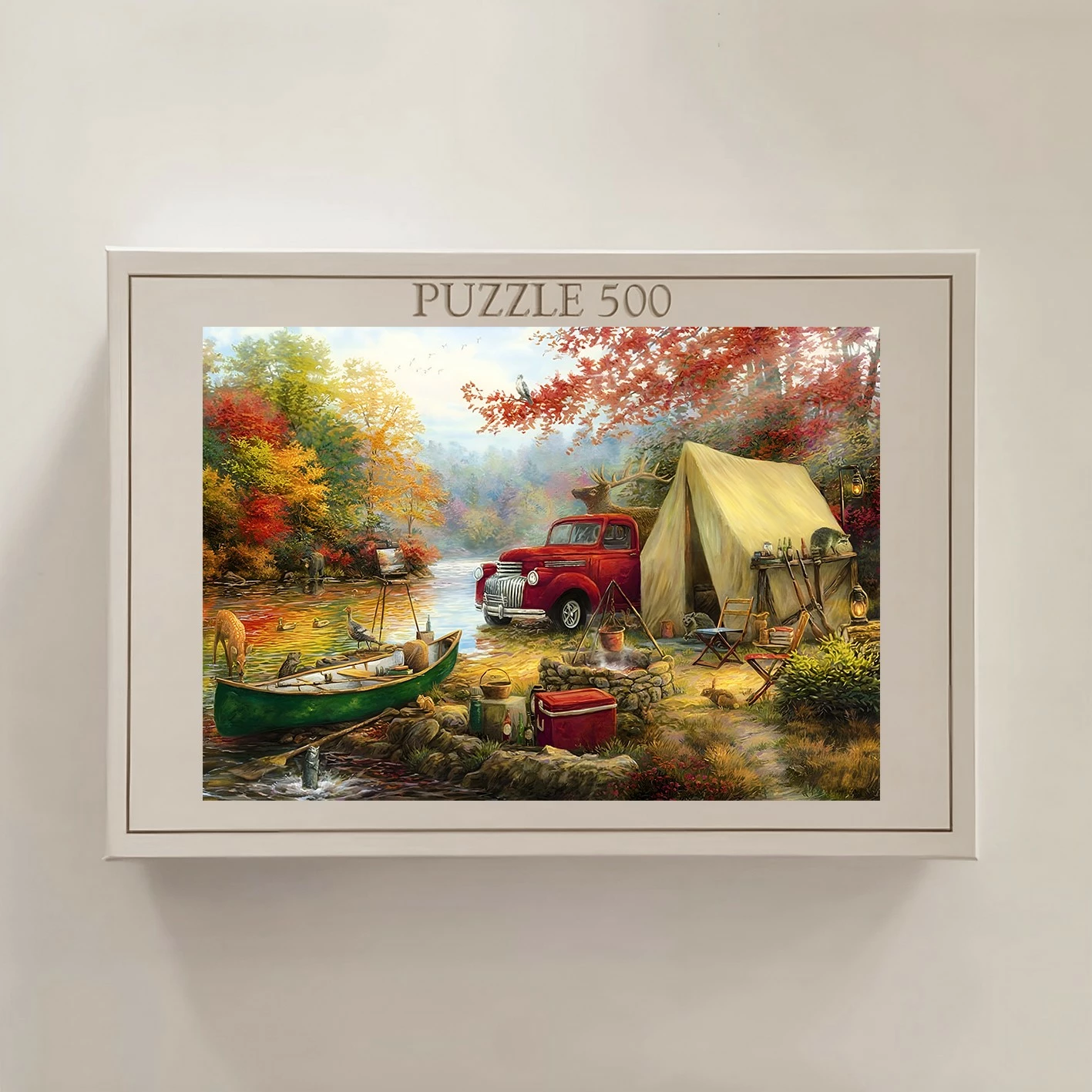 Puzzle 500 copa, Evila Originals, shumëngjyrësh, PZL_011_500