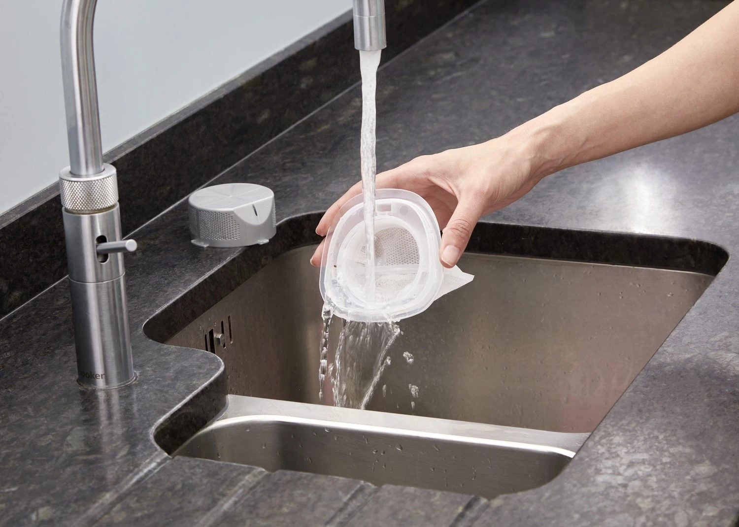 Fshesë dorëz Black&Decker, gri-argjendtë