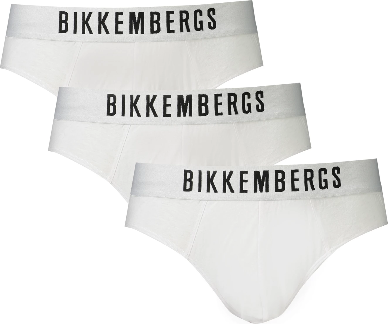 Të brendshme për meshkuj BIKKEMBERGS Slip, të bardha