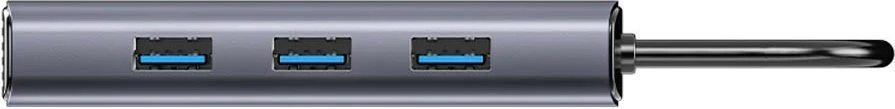Hub USB-C Unitek 6n1, 3x USB-A 3.0, HDMI 4K@30Hz, RJ45, PD 100W, gri