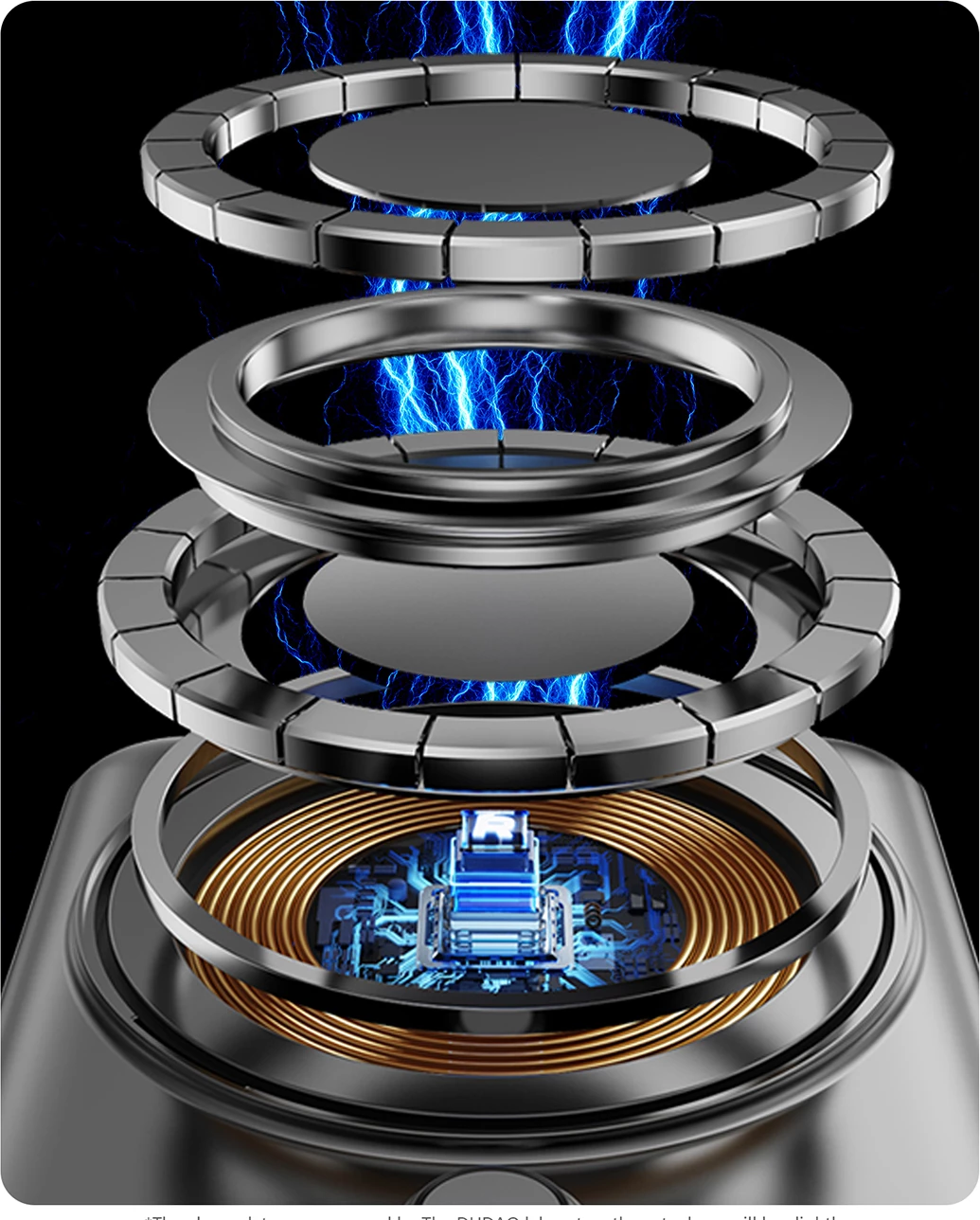 Powerbank Dudao K29, 10000mAh, MagSafe, me kasë metalike, USB-C/Lightning, Argjend