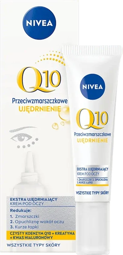 Krem për sy Nivea Q10 Firming Anti-Wrinkle për femra 15ml