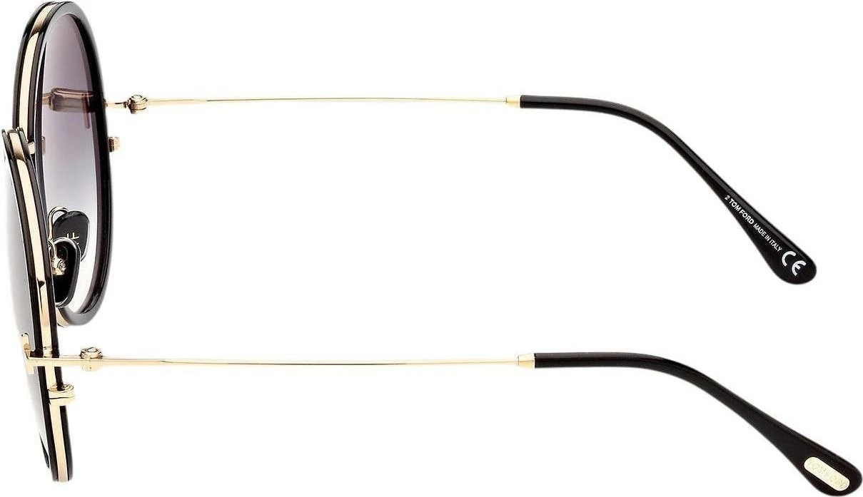 Syze dielli për femra Tom Ford HUNTER-02 FT0946, të zeza [Madhësia: 58]