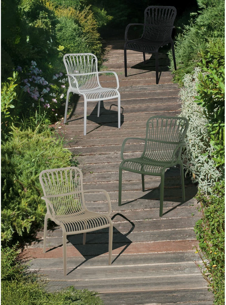 Karrige Jakarta, e bardhë, 61x65x87 cm