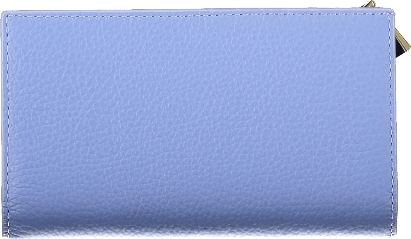 Portofol për femra COCCINELLE Metallic Soft, kaltër e çelët