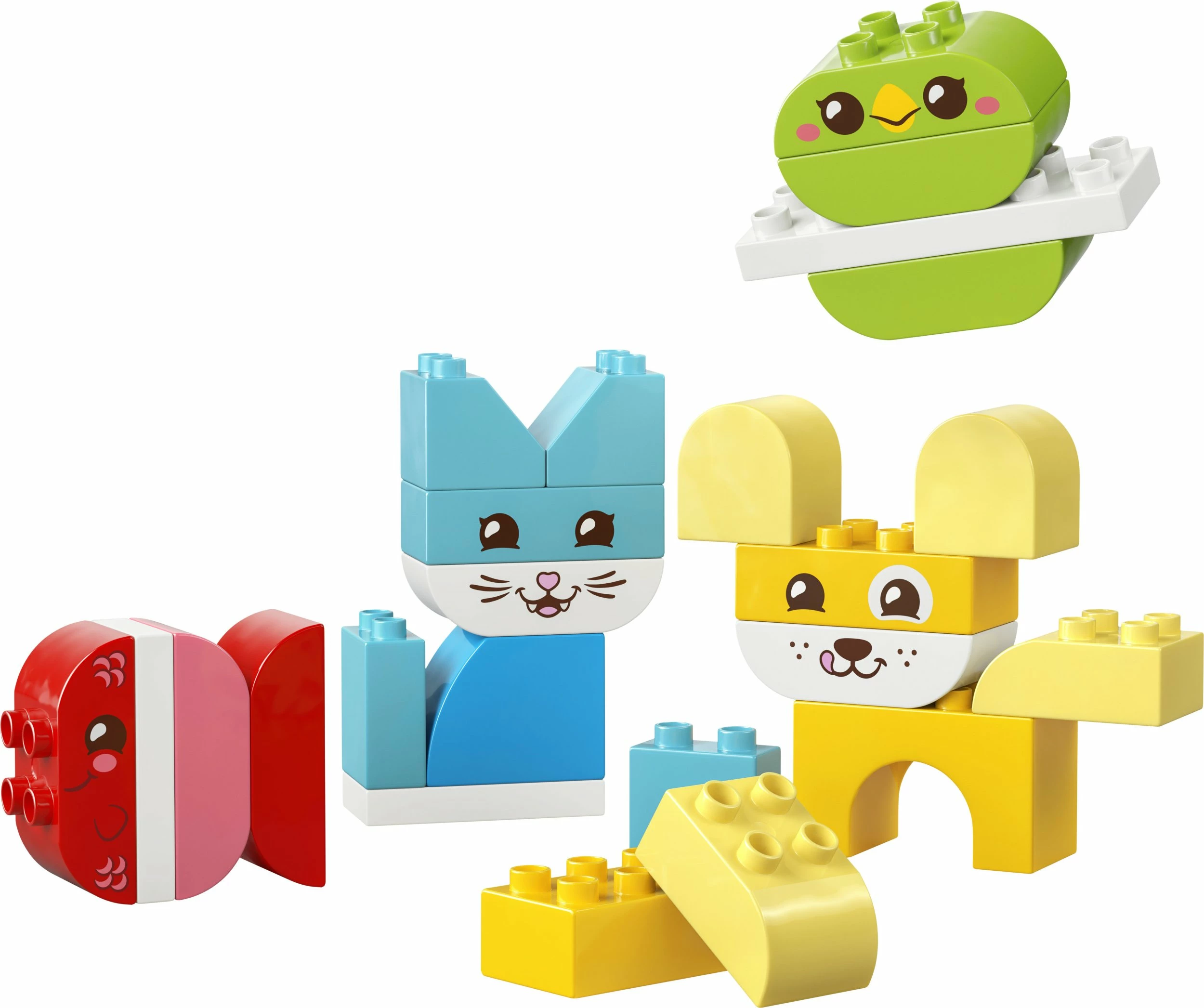 Set kubash LEGO DUPLO Creative Animals 3-në-1 10477, 24 copë