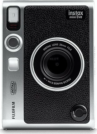 Aparat fotografik instant hibrid Fujifilm Instax Mini Evo, Bluetooth, ekran 3\", USB-C, mini HDMI, microSD, i zi