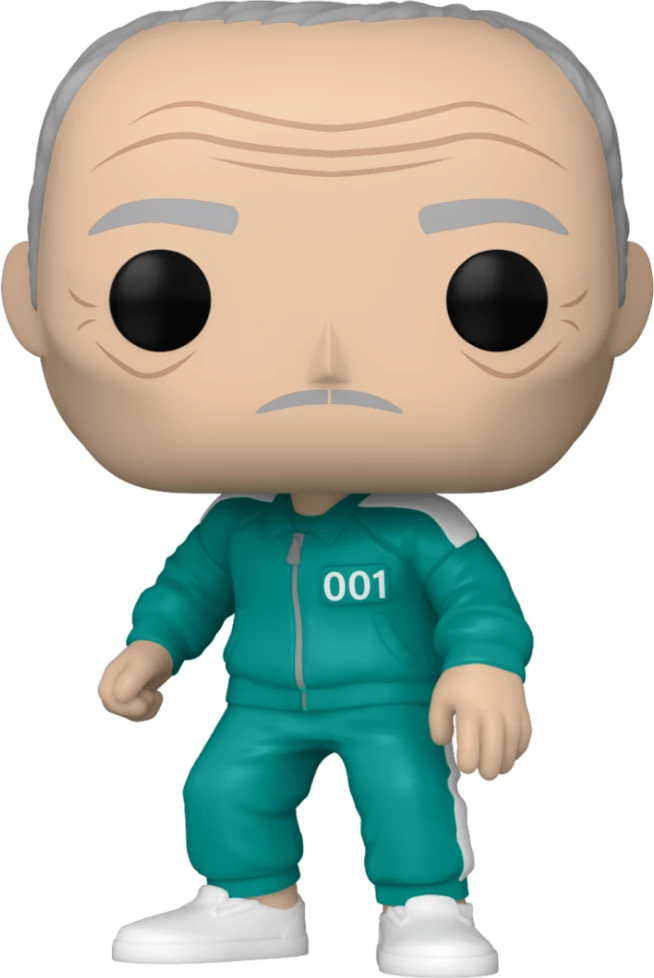 Figurinë koleksionuese Funko POP! TV Squid Game Il-Nam 001, jeshile