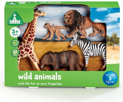 ELC WILD ANIMALS X 5 BOX#