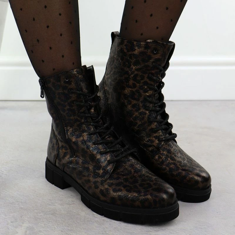 Çizme femra Rieker Remonte D2S72-90, leopard kafe [Madhësia: 38]