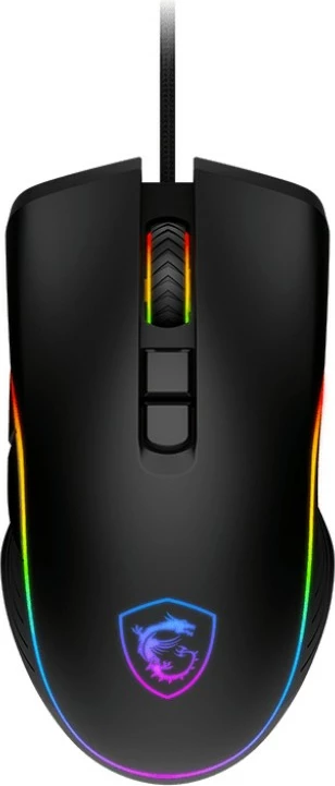 Maus MSI FORGE GM300, optik, 7200 DPI, ambidextrous, i zi
