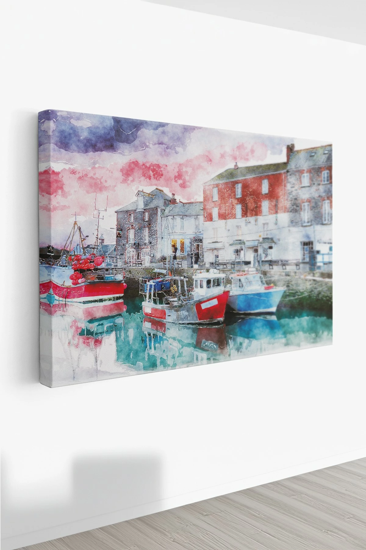 Pikturë dekorative në kanavacë, shumëngjyrëshe, Wallity, Ersyfdc28, 40x60cm