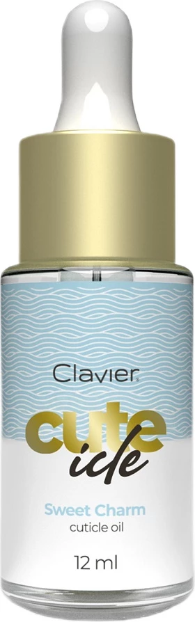 Vaj për kutikula Clavier Cute Icle Olive Oil for Cuticles Sweet Charm për femra, 12ml