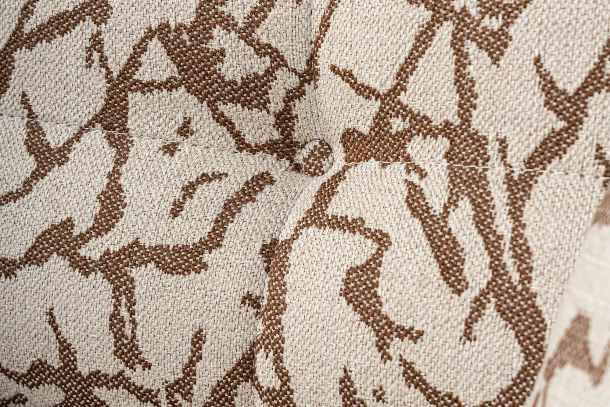 Divan treshe Atelier del Sofa, Cady, ngjyrë tan